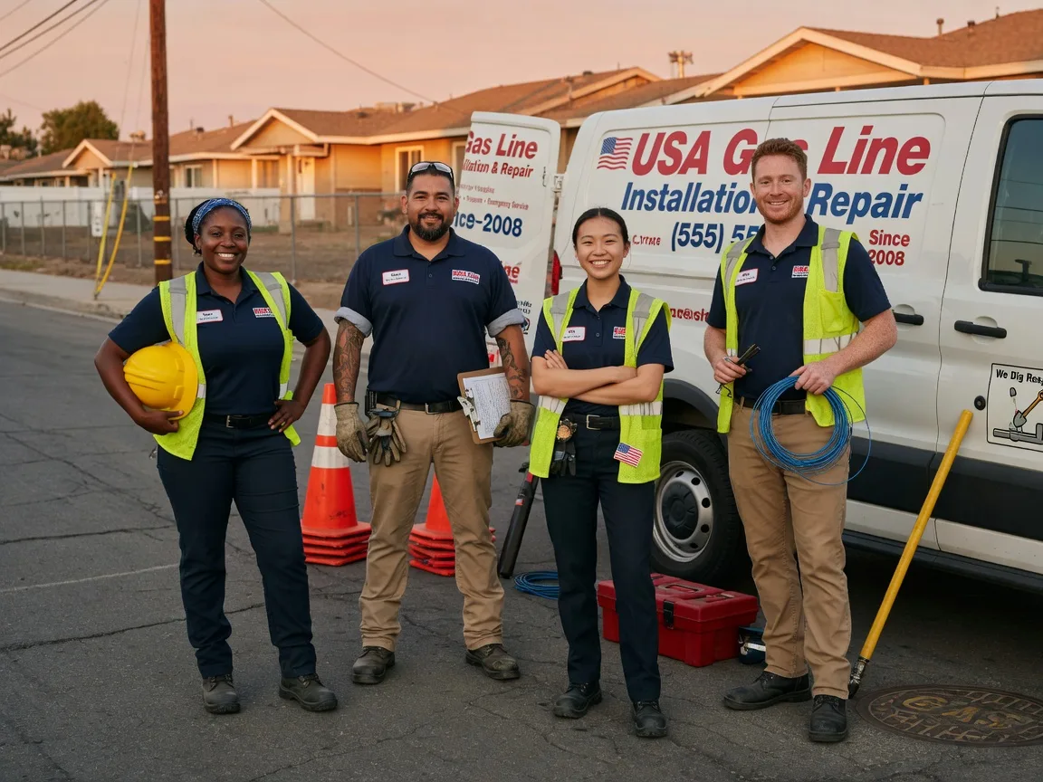 Gas Line Installation company in Longs, SC